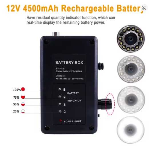 Kamera inspekcyjna do rur 10-100M 1080P kabel 7mm - obrazek 5